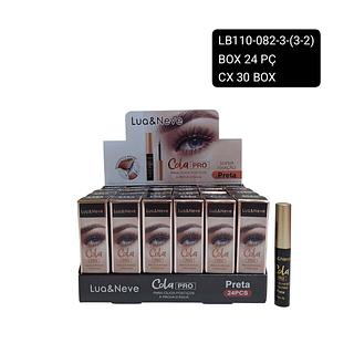 Lua e Neve cola de cilios