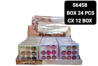 Sarah's Beauty Paleta de Sombras box 24 pçs