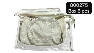 Kit Necessaire 3 peças box 12 pçs