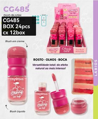 CITY GRILS BLUSH BOX 24 PÇ