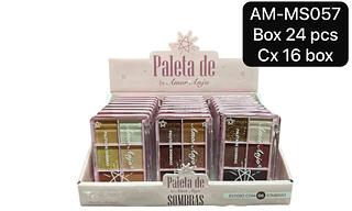 amor e anjo paleta de sombra box 24 pç