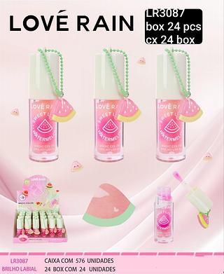 love rain lip gloss box 24 pç