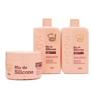 Kit Completo Mix de Silicone Soul Cosméticos