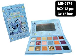 Miss Gosh Paleta de Sombra box 12 pçs