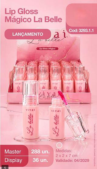 Vivai Lip gloss box 36 pcs