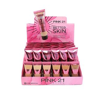 Base Liquida Better Skin C/24 Unid - Pink 21