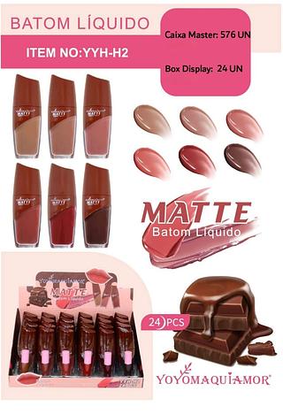 yoyo lip batom liquido box 24 pç
