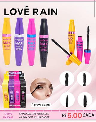 Love rain mascara de cílios box 12pcs