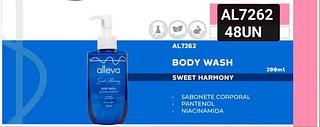 alleva body wash cx 48 pç