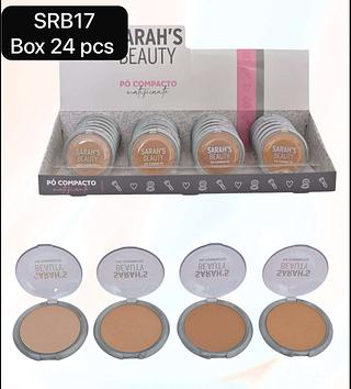 Sarah´s Beauty Pó Compacto box 24 pçs