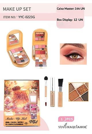 yoyo kit de maquiagem box 12 p;