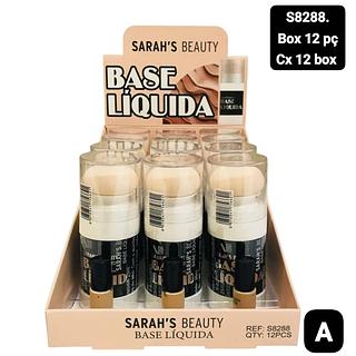 sarahs beauty base box 12 pç