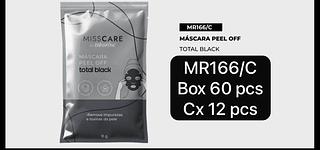Miss Rose Mascara Pell Off Total Black box 60 pçs