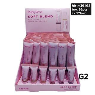 rubyrose base liquida box 36pçs