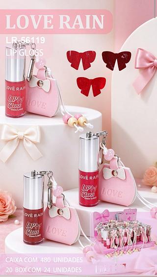 love rain lip gloss box 24 pç