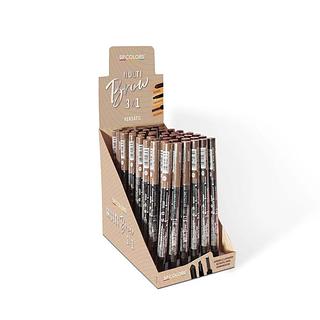 spcolors caneta sombrancelha box 48 pç