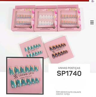 Sabrina sato unhas box 12 pc