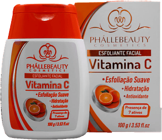 PhalleBeauty Esfoliante Facial Vitamina C - 100g box/12pç