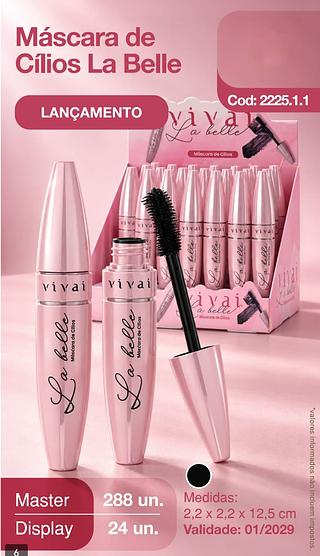 Vivai mascara de cílios box 24 pçs