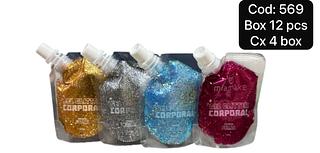 mia make glitter box 12 pç