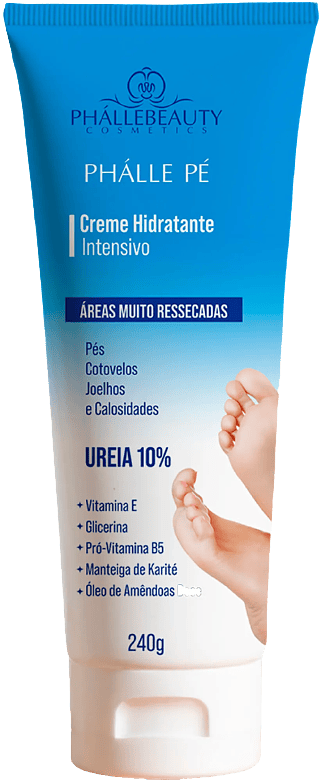 Phallebeauty Phálle Pé creme hidratante intensivo - 240g box/12pç