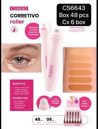 Pink 21 Corretivo Liquido box 48 pçs