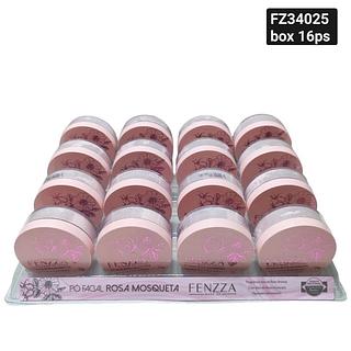 Fenzza Po facial Rosa Mosqueta box 16 pçs