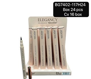 MISS ROSE DELINEADOR ELEGANCY BOX 24 PÇ