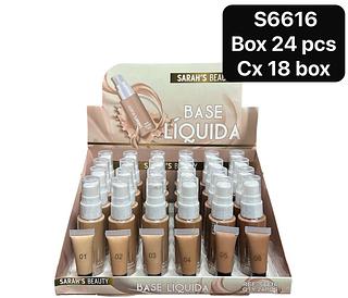 Sarah's Beauty Base Liquida box 24 pçs