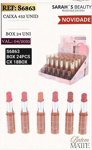 SARAHS BEAUTY BATOM 24 PÇ