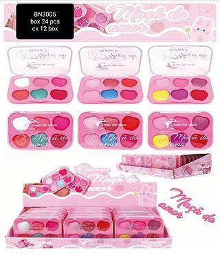 beijo de neve paleta de sombra box 24 pç