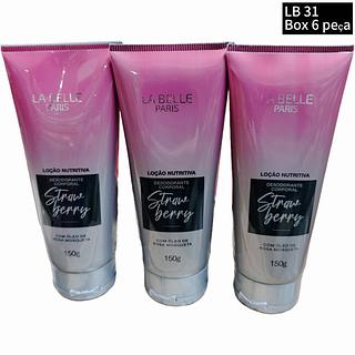 LA BELLA LOÇAO NUTRITIVA BOX 6 PÇ
