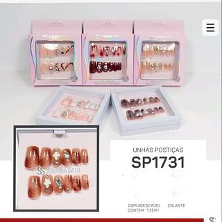 Sabrina sato unhas box 12 pc