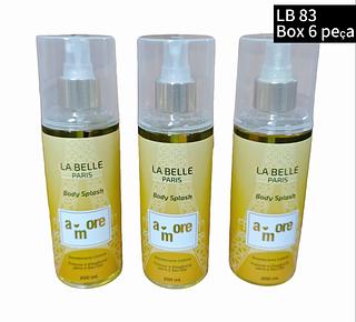 LA BELLA BODY SPLASH AMORE BOX 6 PÇ