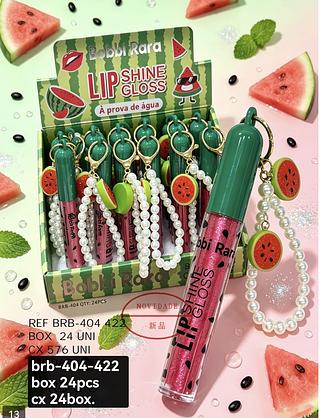 bobbi rara lip gloss melancia box 24 pç