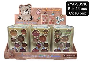 Yoyo Maquiamor Paleta de Sombra box 24 pçs