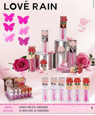 love rain lip gloss box 24 pç