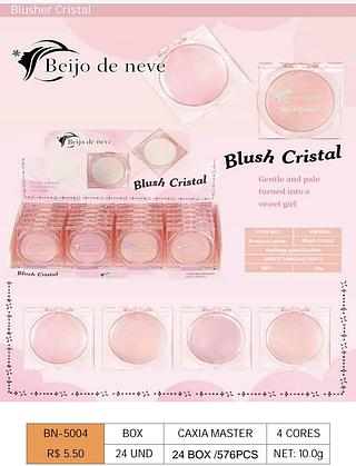 Beijo de neve blush box 24 pçs