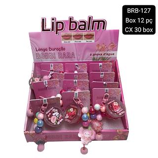 bobbi rara lip balm chaveiro box 12 pç