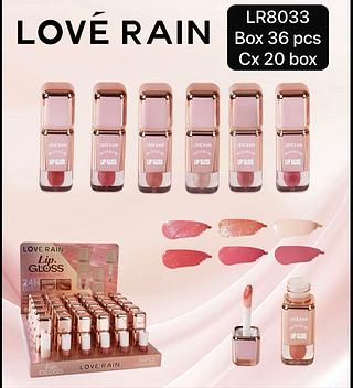 Love Rain Lip Gloss box 36 pçs