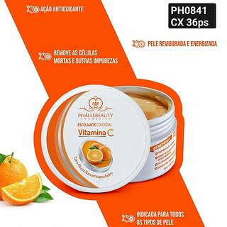 phalle beauty esfoliante vitamina C box12pç