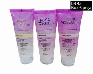 LA BELLA GEL FACIAL ROSA MOSQUETA BOX 6 PÇ