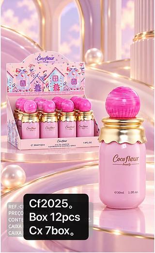 cocofleur perfume box 12 pç