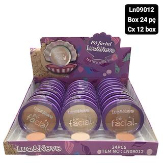 lua e neve po facial box 24 pç