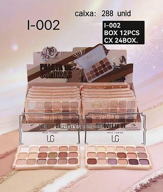 Miss corina paleta de sombras box 12 pc