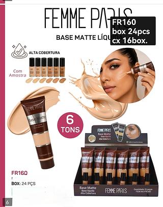 femme paris base box 24 pç