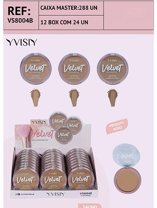 yvisiy po compacto box 24 pç