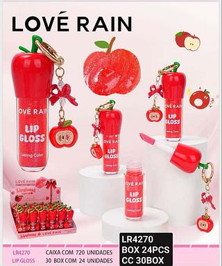 Love rain Lip gloss box 24 pçs