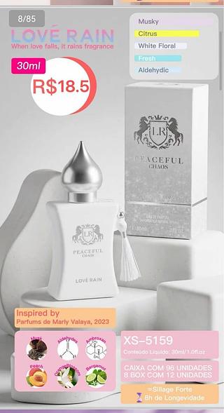 LOVE RAIN PERFUME BOX 12 ´PÇ
