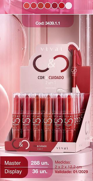 Vivai duo batom box 36 pc